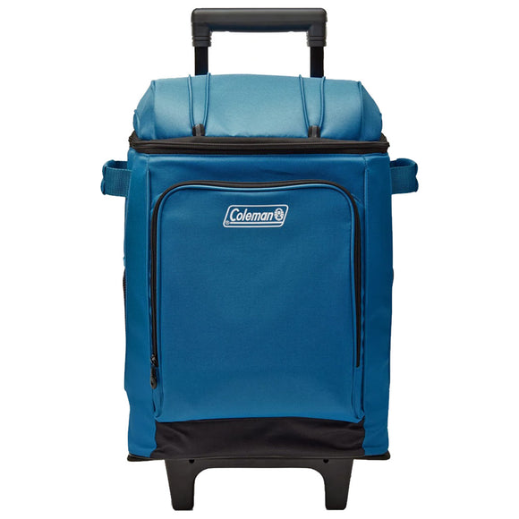 Coleman CHILLER™ 42-Can Soft-Sided Portable Cooler w/Wheels - Deep Ocean - Fishing Monsters