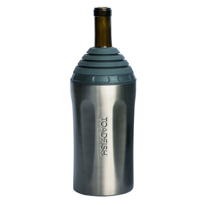 Toadfish Stainless Steel Wine Chiller - Graphite - Fishing Monsters