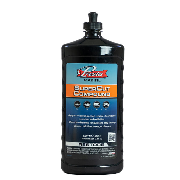 Presta Super Cut Compound - 32 fl oz - Fishing Monsters