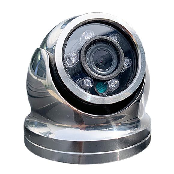 Iris High Definition 3MP IP Mini Dome Camera - 2MP Resolution - 316 SS & 160-Degree HFOV - 1.8mm Lens - Fishing Monsters