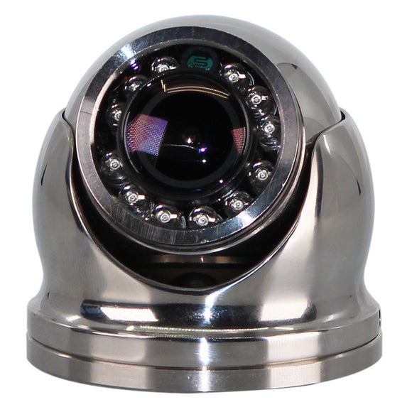 Iris High Definition 3MP IP Mini Dome Camera - 2MP Resolution - 316 SS & 120-Degree HFOV - 2.8mm Lens - Fishing Monsters