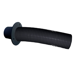 Trident Marine 10' Black Stern Flex Hose w/Transom Flange - Fishing Monsters