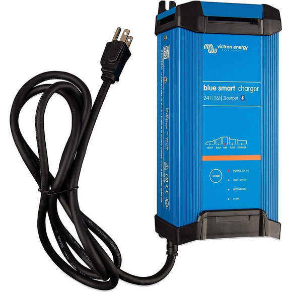 Victron Blue Smart IP22 24VDC 16A 3 Bank 120V Charger - Dry Mount - Fishing Monsters