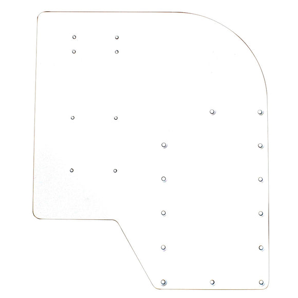 Sea Brackets Large Offset Trolling Motor Plate - Fishing Monsters