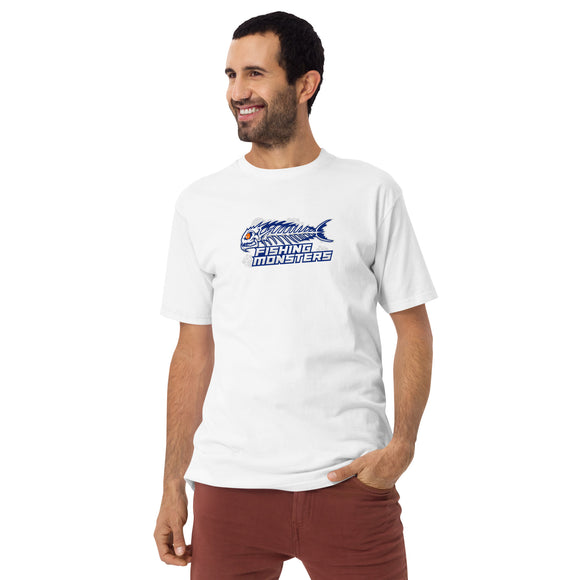 T-Shirt Short Sleeve - Upgrade your look with our Heavyweight Tee! - Fishing Monsters