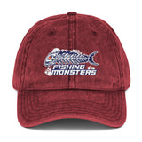 Cotton Twill Cap - Get Fishin' in Style With our Cotton Cap - Fishing Monsters